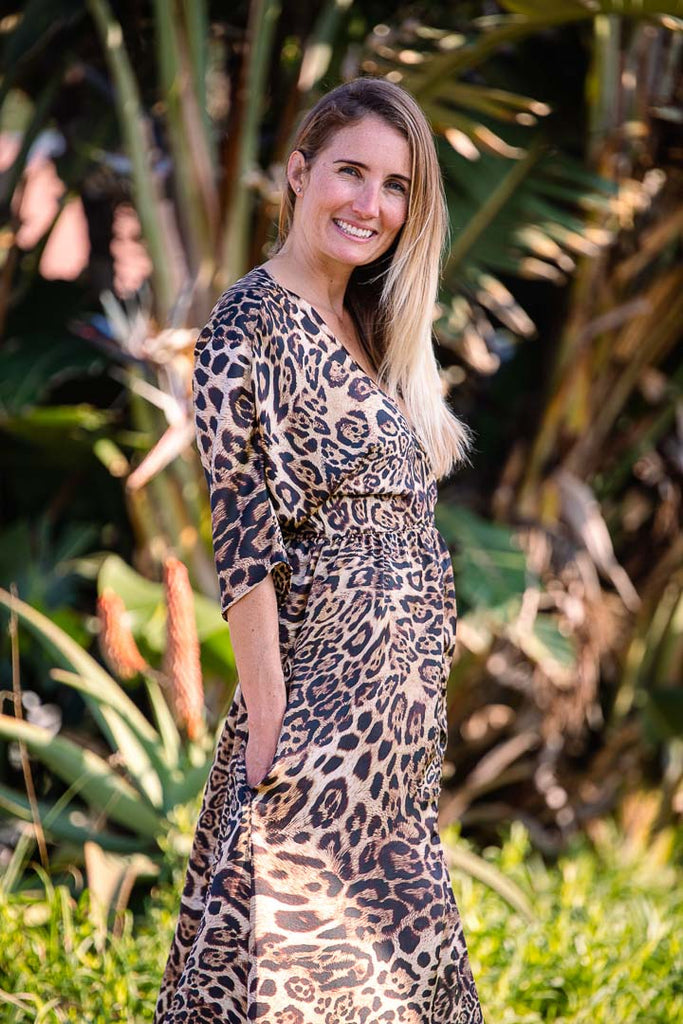 Jolene Leopard Dress - Lula Clothing ZA