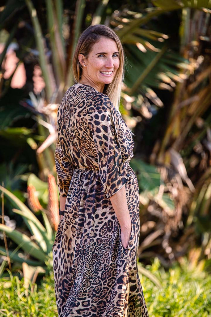 Jolene Leopard Dress - Lula Clothing ZA