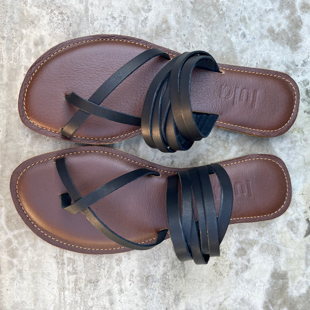 Bailey Leather Sandals - Lula Clothing ZA