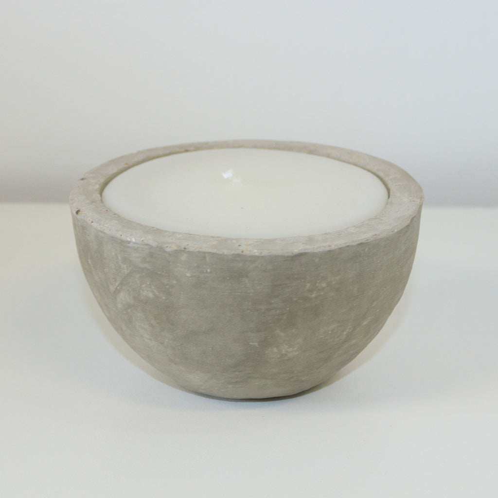 Medium Cement Candle - Lula Clothing ZA